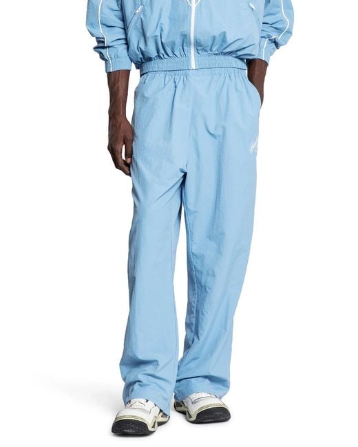 Willy Chavarria Blue Ruff Rider Track Pants for men