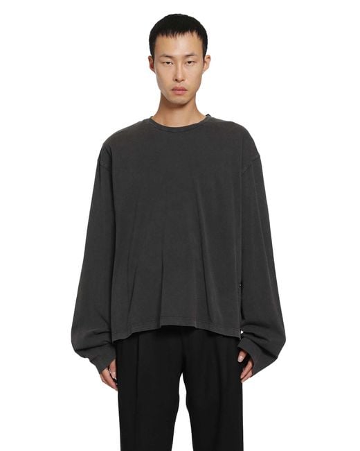 SALON C. LUNDMAN Black S Organic Cotton T-Shirt for men