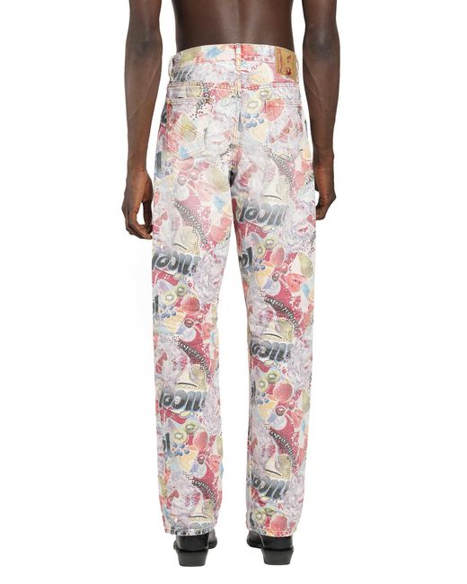 Martine Rose Multicolor 5 Pocket Relaxed Fit Jeans for men