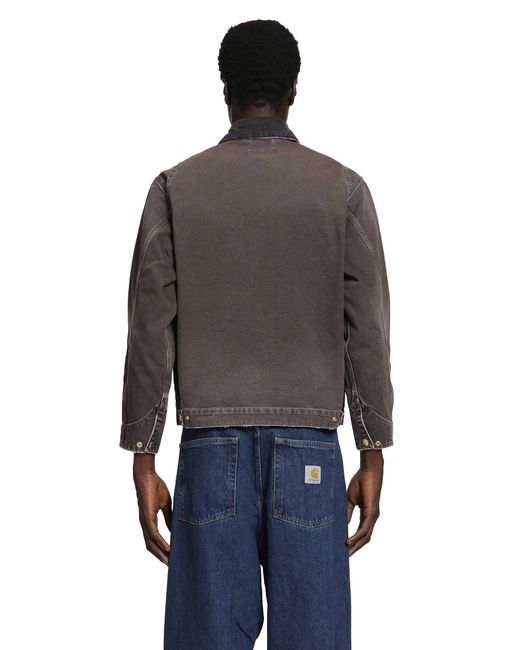 Carhartt Gray Og Detroit Jacket for men