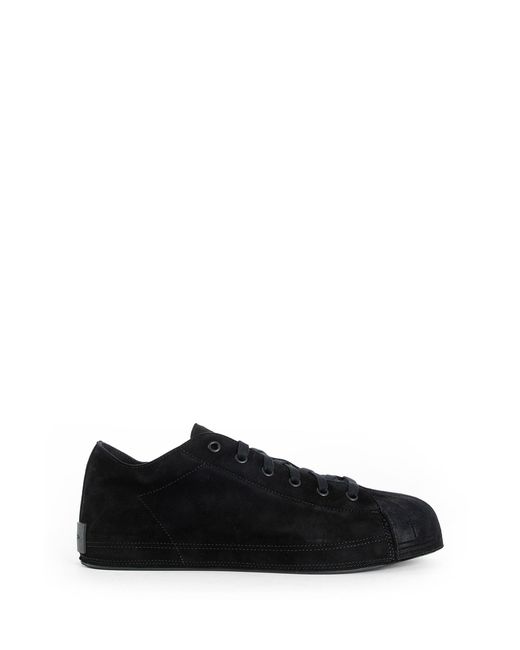 Y-3 Black Nizzastar Lo Sneakers In Suede for men