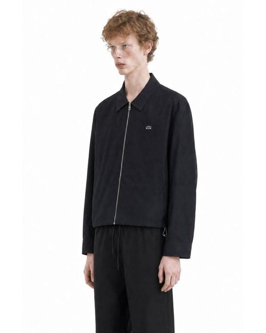 Loewe Black Zip-Up Jacket for men
