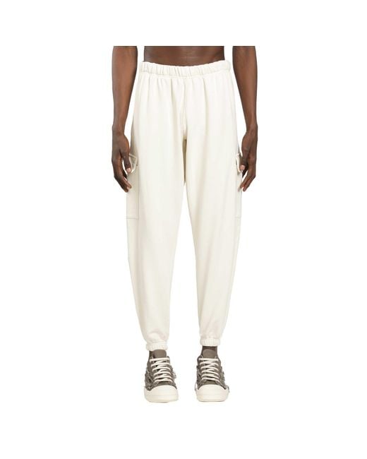 Roadless Natural Cotton Jersey Cargo Sweatpants for men