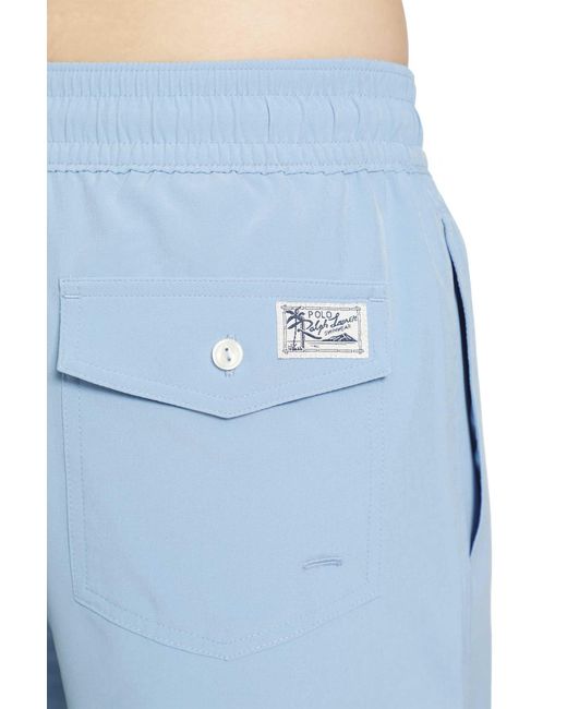 Polo Ralph Lauren Blue Swim Shorts for men