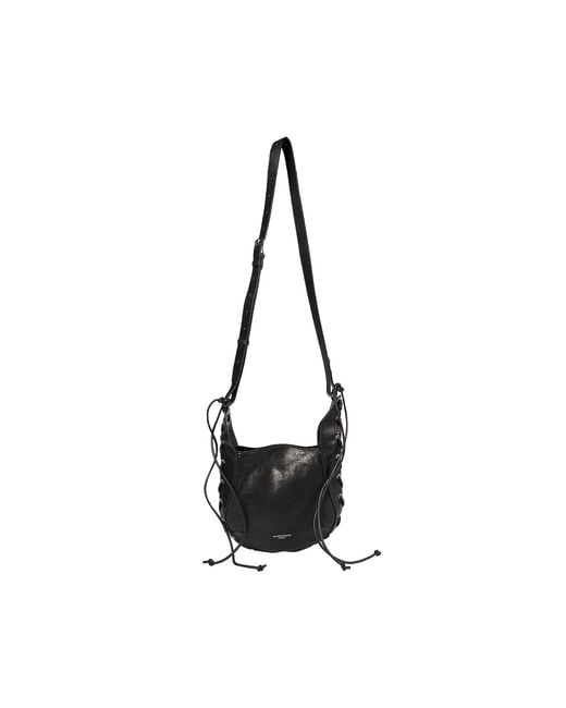 Ann Demeulemeester Black Henna Small Shoulder Bag