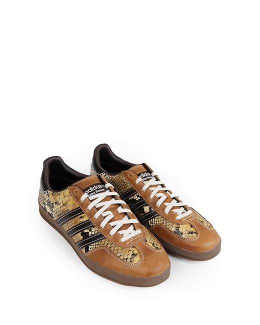 Adidas Brown X Wales Bonner Gazelle Sneakers for men