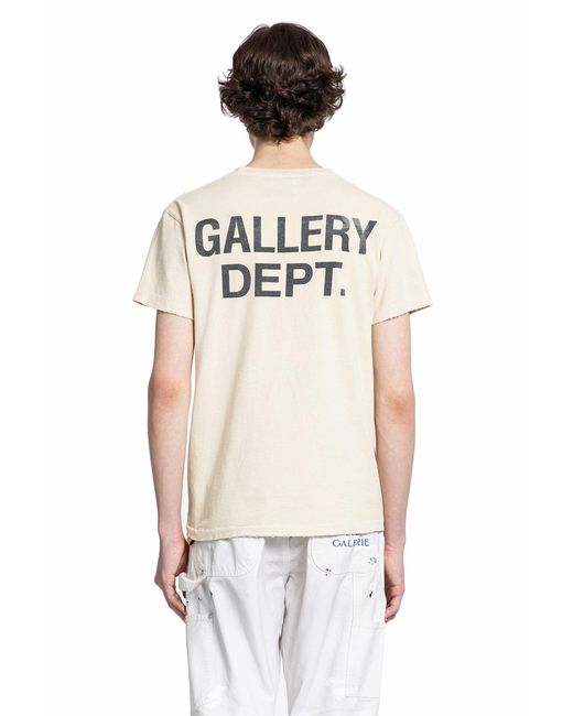 GALLERY DEPT. White T-shirts for men