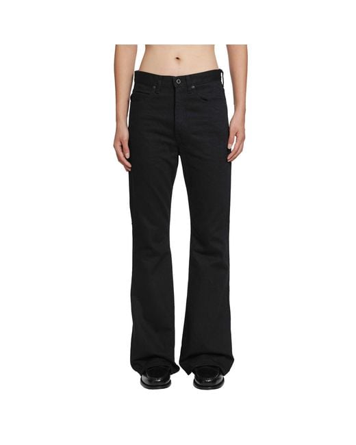 Kapital Black 14Oz Denim 5P Okabello Jeans for men