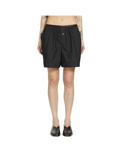 Lemaire Black Boxer Shorts