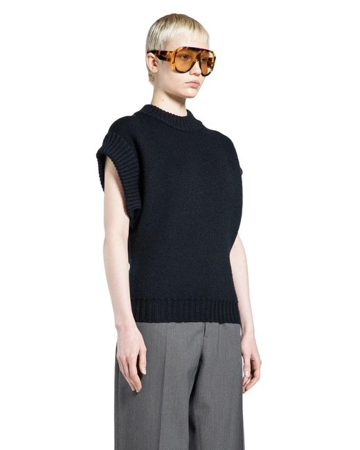 Bottega Veneta Black Knitwear