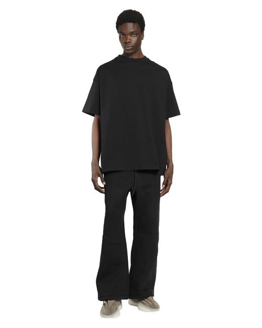 Fear Of God Black Signature Lounge Sweatpants for men