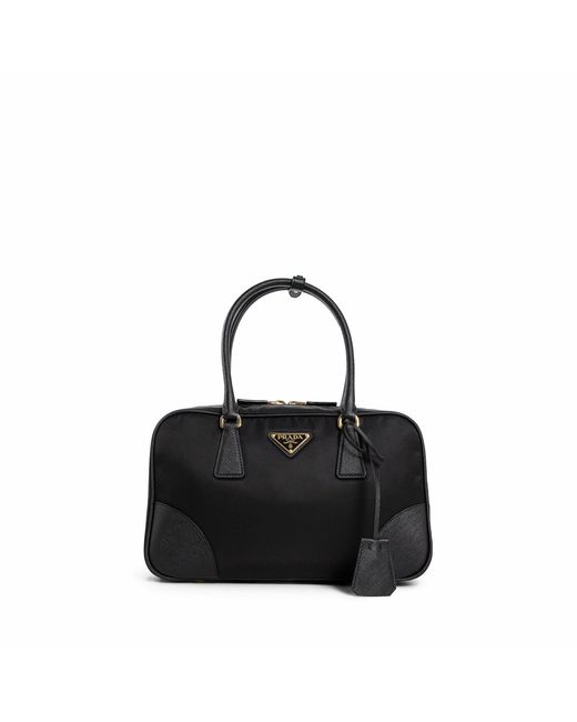 Prada Black Re-Edition 1978 Medium Re-Nylon Bag