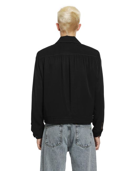 Second Layer Black Herman Jacket for men