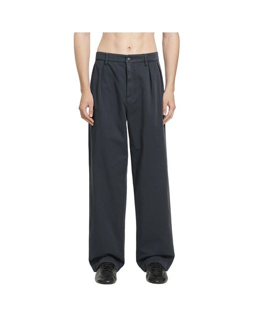 Prada Black Gabardine Pants for men