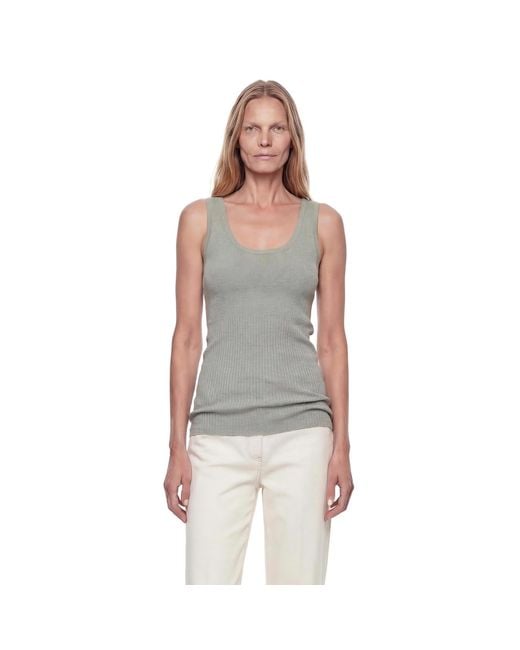 Max Mara Gray Mxm Ghiro Tank Top