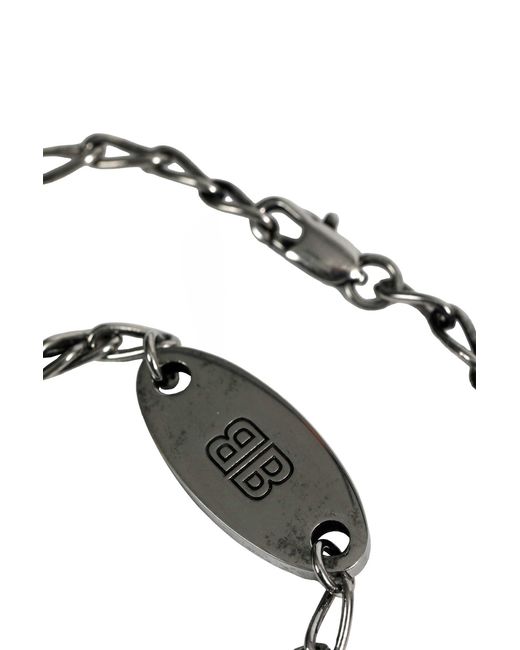 Balenciaga Metallic Everyday Bracelet for men