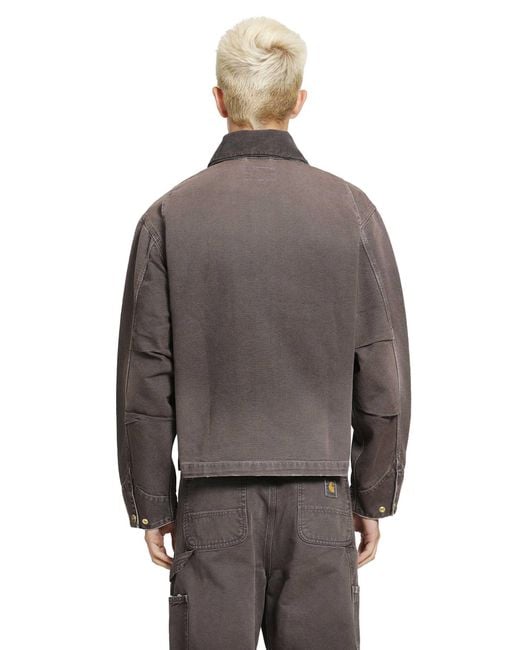 Carhartt Gray Og Arcan Jacket for men