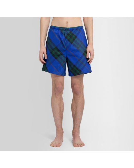 Burberry Blue Swimsuits for men