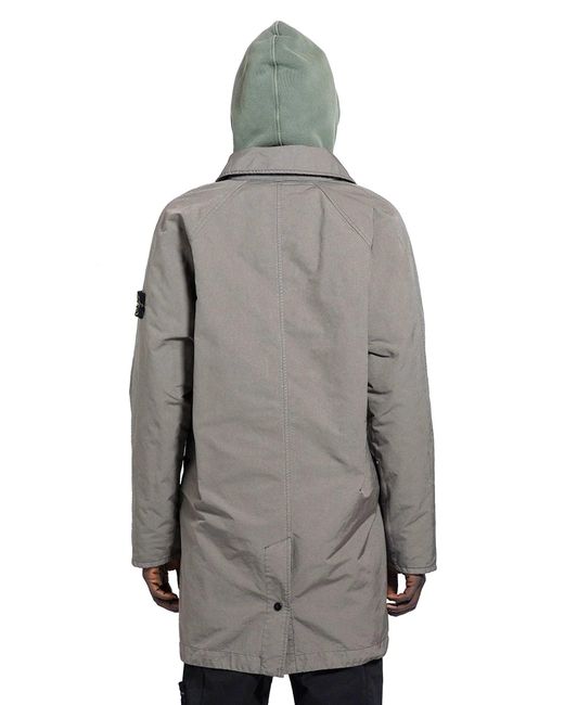 Stone Island Gray 70249 David-tc Jaket for men