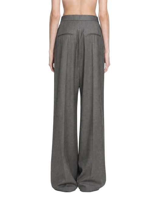 Petar Petrov Gray Flash Cut Trousers