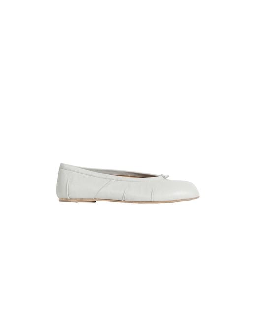 Maison Margiela White Tabi New Ballerinas