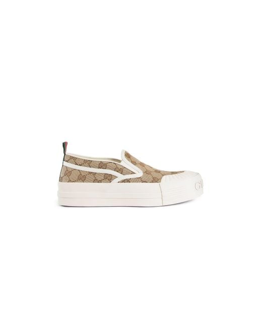 Gucci White Slip-On Sneaker