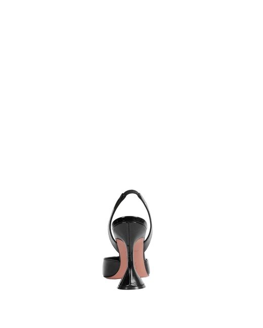AMINA MUADDI Black Holli 95 Slingback Pumps