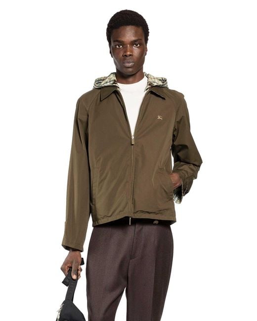 Burberry Green Light Jackets for men