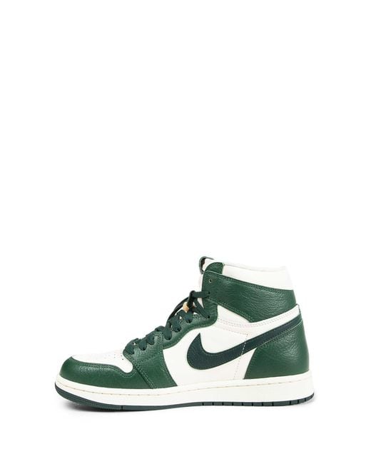 Nike Green Air Jordan 1 Retro High Sneakers for men