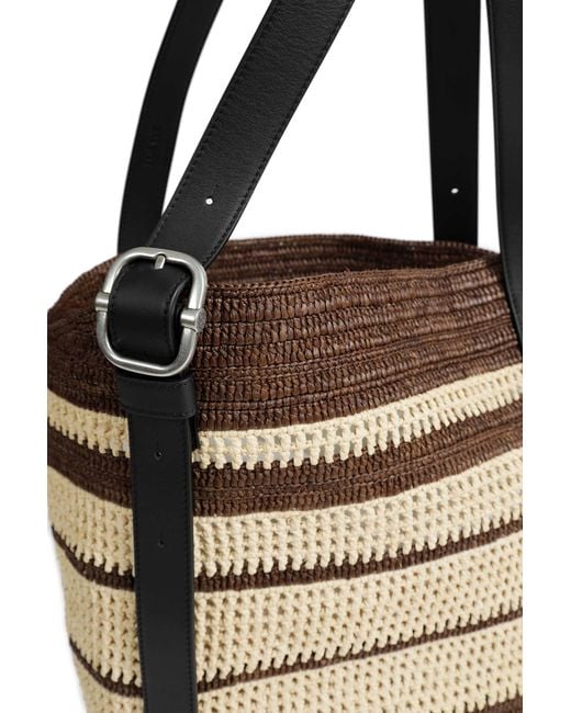 Loewe Metallic Loop Basket Bag for men