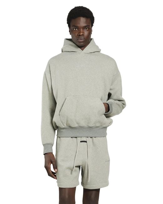 Fear Of God Gray Signature Classic Hoodie for men