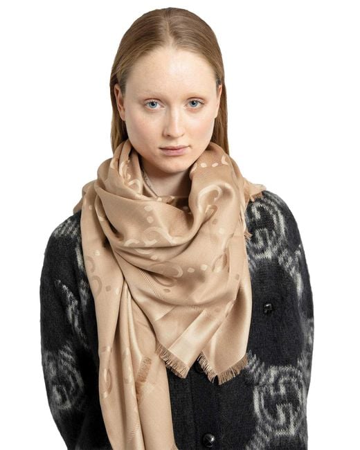 Gucci Natural Scarves