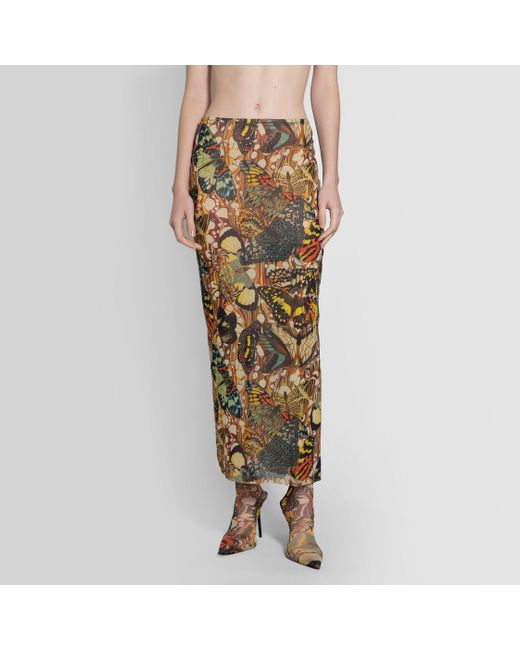 Jean Paul Gaultier Metallic Skirts