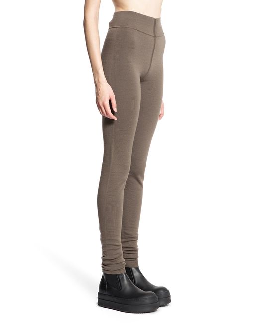 Rick Owens Gray Trousers