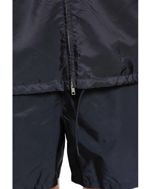 Prada Blue Re-Nylon Shirt for men