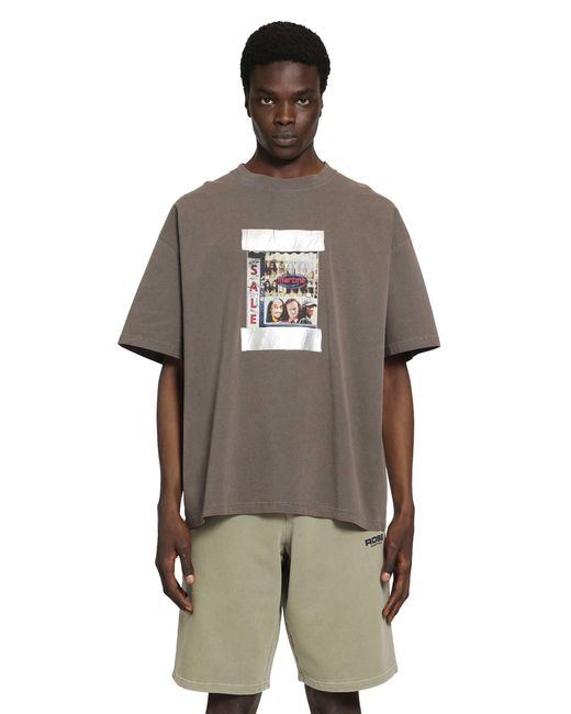 Martine Rose Brown S/S Oversized T-Shirt for men