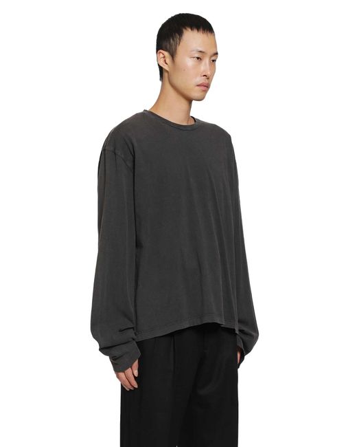 SALON C. LUNDMAN Black S Organic Cotton T-Shirt for men