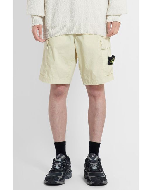 Stone Island Shorts in Natural for Men Lyst
