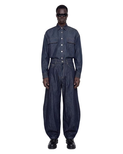 NVL-GARDE Blue Round Denim for men