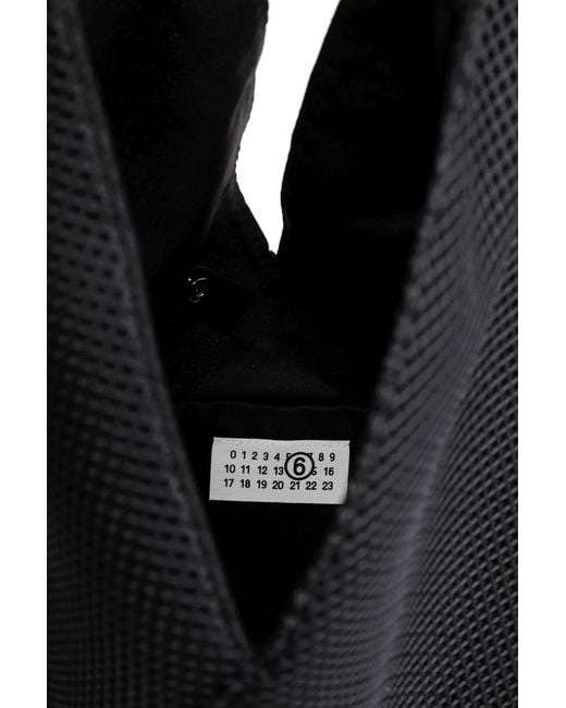 MM6 by Maison Margiela Black Classic Japanese Top Handle Bag