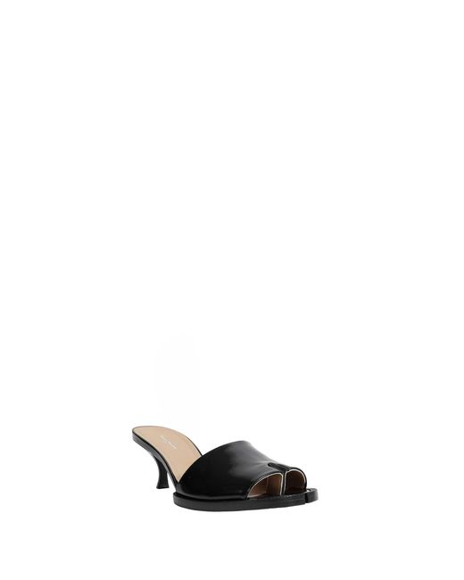 Maison Margiela Black Tabi City Sandal