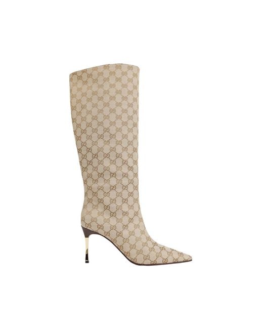 Gucci Brown Bombshell Boots