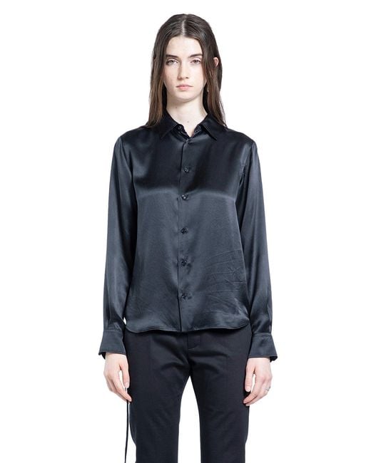 Ann Demeulemeester Blue Lais Shirt