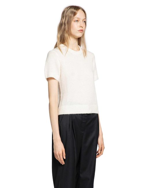 THE GARMENT White Verbier Mini Sweater