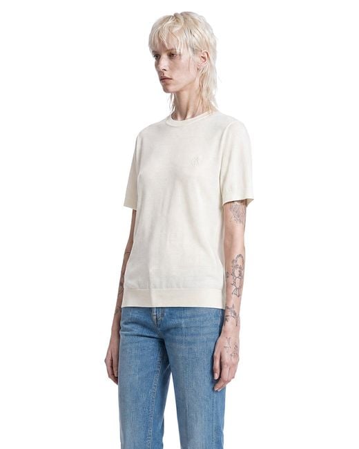 Gucci White Fine Wool Sweater