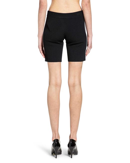 Gucci Black Interlocking G Viscose Shorts