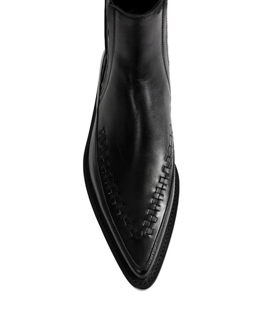 Ann Demeulemeester Black Ro Chelsea Boots for men