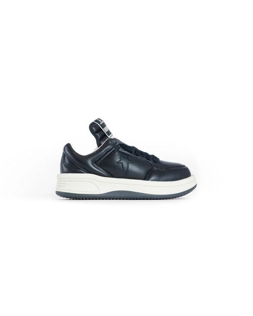 Rick Owens Blue Converse Collaboration Turbowpn Ox Sneakers for men