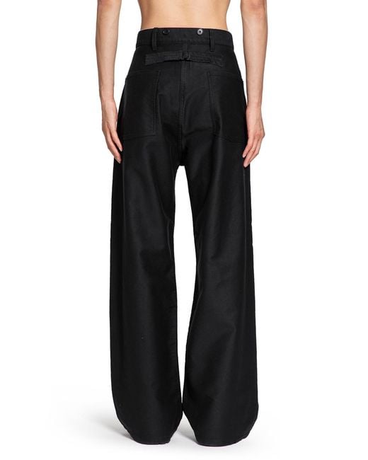 TAIGA TAKAHASHI Black Lot.204 Engineer Trousers for men