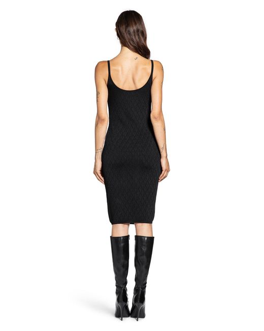 Versace Black Strappy Dress